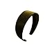 2 Inch Wide Satin Hard Headband No Teeth Hair Band (Keshet Accessories)