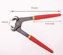 long river Hoof Nipper 8" - Horse Farrier Tool for