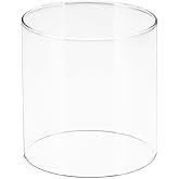 American Mantle Lantern Globe Replacement | 3.22"x3.22"x3.33" Clear Borosilicate Glass | Fits Colmen Lantern Models 214 282 285-700 288 321 355 5150 5151 5152 5153 5154 5155 5159