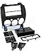 Metra 99-7518B Single/Double DIN Dash Installation Kit for 2007-Up Mazda 2 Vehicles, Black