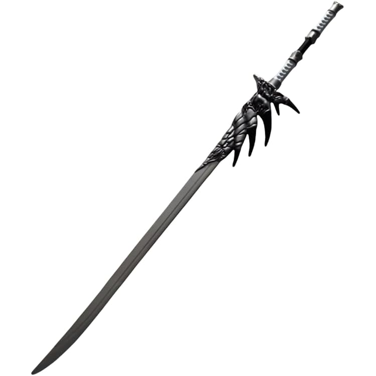 Espada De Cosplay Anime Impresa 3D - Accesorio Disfraz, 60 Cm, Material ABS, Para Halloween Y Colección