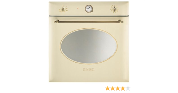 Smeg SF855PO - Horno (79L, 3000W, Eléctrico, Integrado, Cream, Giratorio) :  Amazon.es: Grandes electrodomésticos