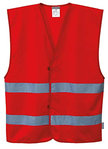 Portwest F474 Iona Hi-Vis Vest Reflective Lightweight Breathable
