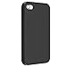 Insten Soft Black Silicone Rubber Case Compatible with iPhone 4 4S 4G 4GS G