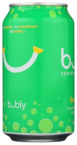 BUBLY SPARKLING WATER, LIME, 12 OZ 1 CAN