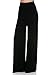 2LUV Plus Women's High Waisted Plus Palazzo Pants