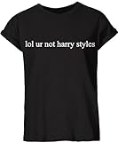 Ep Apparel Us Lol Ur Not Harry Styles T-shirt One Direction 1d (LARGE 14 - 16, Black)