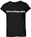 Ep Apparel Us Lol Ur Not Harry Styles T-shirt One Direction 1d (LARGE 14 - 16, Black)