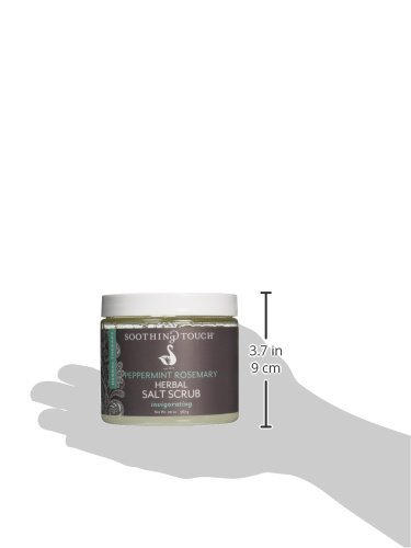 Soothing Touch Herbal Salt Scrub, Peppermint Rosemary - 20 Oz