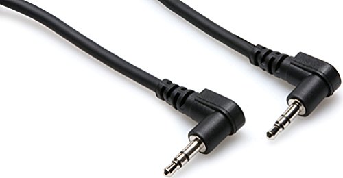 Hosa Technology 10' Right-Angle 3.5mm to Right-Angle 3.5mm Stereo Cable