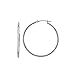 Amazon Collection 10k Gold Polished Hoop Earrings (1.1