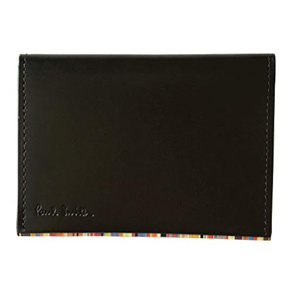 Paul Smith ポール スミス ポールスミス Paul Smith ストライプポイント メンズ 牛革 パスケース 定期入れ