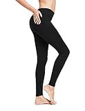 BALEAF Women's Ankle Legging Athletic Yoga Hiking Workout Running Pants Inner Pocket Non See-Through Fabric