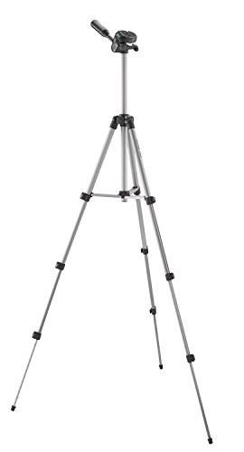 CULLMANN - 52100 - Alpha 1000 Stativ mit 3-Wege-Kopf - 3 Auszüge - Gewicht 480g - Tragfähigkeit 1 kg - 106cm Höhe - Packmaß 37cm - Silber – Bild 8