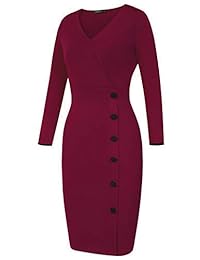 MAVIS LAVEN - Vestido de manga corta para mujer