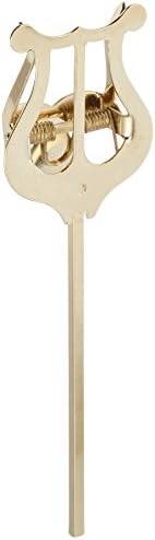 Ameriplate 500G Gold Lacquer Lyre for Straight Stem Trumpet