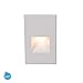 WAC Landscape Lighting, LEDme 120V LED Vertical Indoor and Outdoor Step and Wall Light 3000K Built-in LED in White