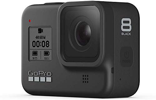 Ritz-Gear-HERO8-Black-Waterproof-Action-Camera-with-Touch-Screen-4K-Ultra-HD-Video-12MP-Photos-1080p-Live-with-Accessory-Bundle-2-Extra-Batteries-Sandisk-64GB-MicroSDHC-U3-Ritz-Gear-Reader
