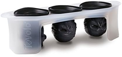 Fashion Skull Ice Molds Set of 3