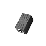 UGREEN RJ45 Coupler Cat7 Cat6 Cat5e Ethernet Cable Extender Adapter LAN Connector in Line Coupler Female to Female (Black)