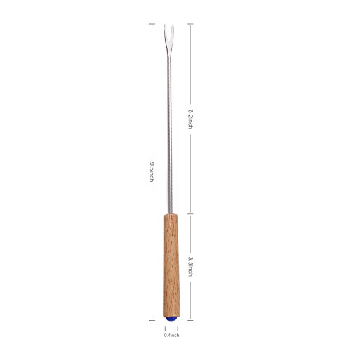 5 Stainless+Steel+Fondue+Handle+Resistant