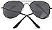 Wodison Classic Kids Sunglasses for Boys Girls Bulk Reflective Metal Frame Children Eyeglass 2 Pack(Black)