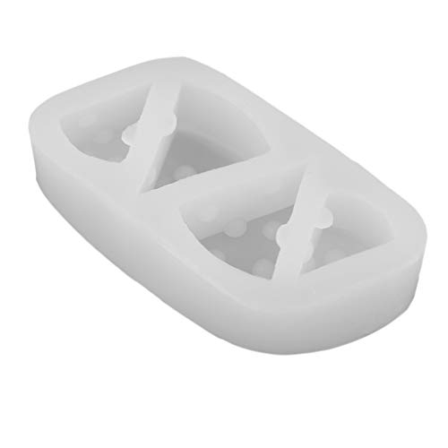 SM SunniMix Handicrafts Making Tools 3D Cheese Fondant Cake Silicone Mold Animal Cake Chocolate Baking Mould 98x55x25mm