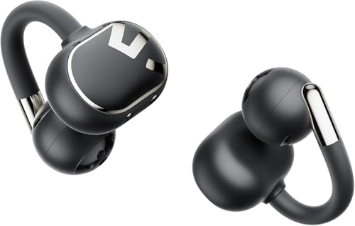 SOUNDPEATS Clip1 Open Ear Earbuds, Premium Dolby Audio & Hi-Res Clip on Headphones, Bluetooth 5.4 Wireless Earphones with AI ENC Noise Cancellation, LDAC, 40H Playtime, IPX5, Fast Charging