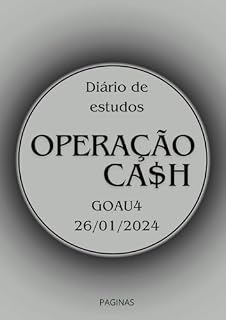 Livro Diário de Estudos - GOAU4 - : Diário de Estudos - GOAU4 - 26/JANEIRO/2024