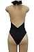 MERCHAM Women Sexy Halter Criss Cross Cut Out Low Back One Piece Swimsuit Bathing Suit