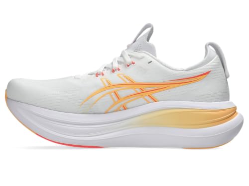 [アシックス] ランニングシューズ GEL-NIMBUS 28 WHITE/SUN CORAL 25.0 cm 2E