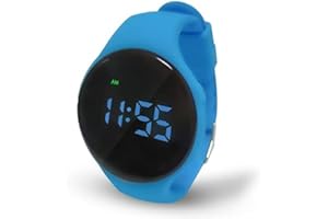 Kidnovations Premium Potty Training Watch - Toilet Training Timer - Rechargeable Water Resistant Digital Watch Reminder to Go Potty Vibrates and Plays Music Keeps Your Child Entertained at Potty Time