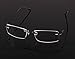 Agstum Titanium Alloy Flexible Rimless Hinged Frame Optical Eyeglasses Frames