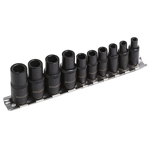 Cannon tools Tap Holder Socket Set, Magnetic, 10-Piece, 1/4''Dr and 3/8''Dr, M1.5-M14