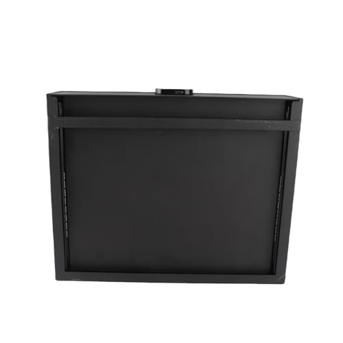 POENVFPO Fingerprint Safe Box Strong Screw/Fastener, Drawer Security Box with Material Portable Steel Home Office Hotel Use. Silent Slide Rail, USB Charging, Versatile