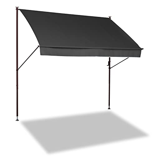 ANGERER Klemmmarkise Style dunkelgrau, 250 cm