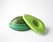 Farberware Food Huggers Reusable Silicone Avocado Savers, Fresh Greens, Set of 2 -
