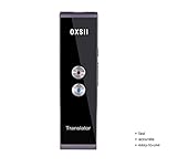 OXSII T1 Handheld Pocket Smart Voice Translator Real Time Speech Translation English Chinese Arabic Portuguese French German Spanish Russian Japanese 33+ Languages for Travel Business Shopping Meeting