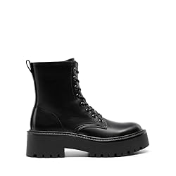 DREAM PAIRS Women's Lace up Combat Ankle Boots