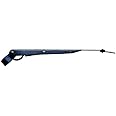 Marinco 33014A Wiper Arm, Deluxe Black Stainless Steel Single, 14"-20" Adjustable