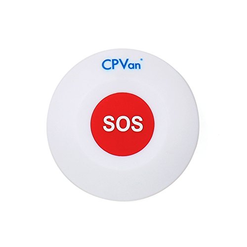 CPVAN Universal Security Panic Button for the CPVAN CP1/CP2/D2 Home Alarm System-433MHz
