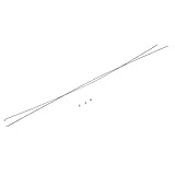 Pushrod with Quick Connector: Radian