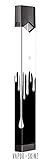 JUUL Decal | JUUL Skin | JUUL Sticker | JUUL Wrap for The JUUL Vape - Black White Drip