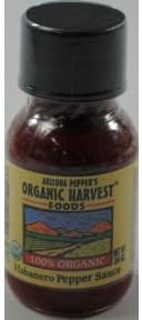 Arizona Peppers Organic Harvest Habanero Pepper Sauce (3/4 Oz Mini Bottle; Case of 30)