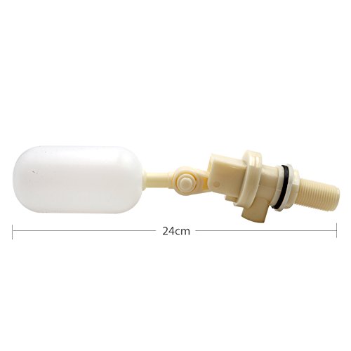 MUALROUS Stainless Steel Cattle Drinker Bowl 2pcs Automatic with Float Valve for Dogs, Horses, Cattle, Goats, Sheep