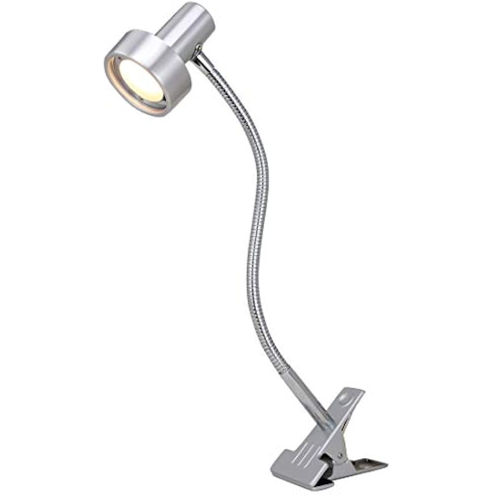 O&rsquoBright LED Clip On Light Bed Headboard/Desk, Dimmable Lamp Metal