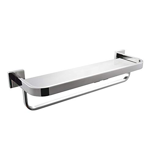 KES Glass Shelf with Towel Bar Bathroom 20Inch SUS 304 Stainless Steel