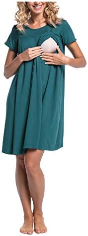 YUNAR Women Labor Delivery Hospital Gown Dress