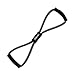 1 TOP RATED Exercise Band, Atelic® Training Resistance Bands Rope Tube Workout Exercise for Yoga 8 Type Fashion Body Fitness - Exercise Bands Loop with Handles