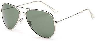 Sang Tan Men Aviator Sunglasses Polarized Women Mirrored with Case UV 400 Protection